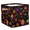 Multicolor 4, variant on CURLYOOT Cool Eyes Cube Storage Bin, 13 x 13 x 13 Storage Cube Bins for Organizing, Mexico Boho Fabric Foldable Closet Baskets with Handles for Closet, Shelves, Clothes