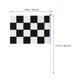 thumbnail image 4 of GOOHOCHY Bandera a cuadros pequeña, bandera de coche de carreras, bandera de carrera de mano, bandera de señal de carreras, 10 Uds., 4 of 7