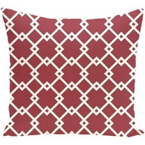 Simply Daisy 16" x 16" Link Lock Geometric Print Pillow