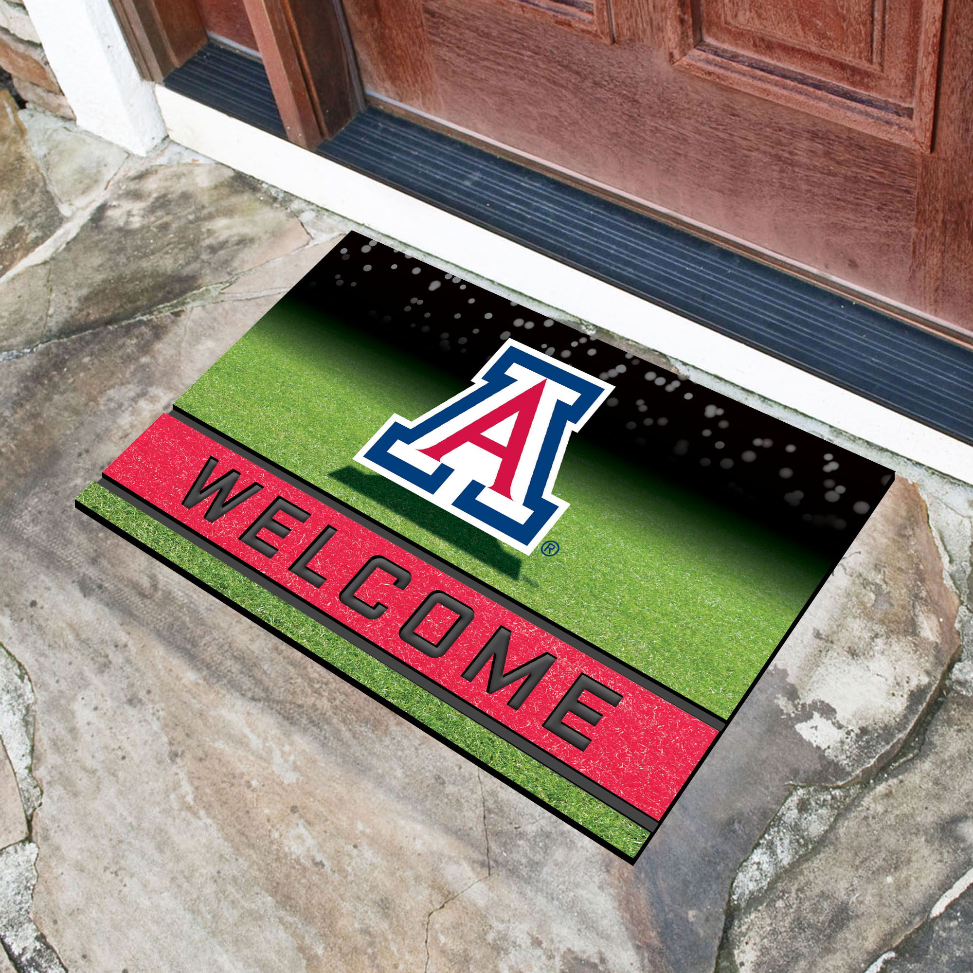 Arizona Wildcats 18" x 30" Crumb Rubber Door Mat - No Size
