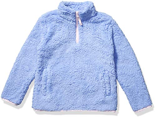 Essentials Girls/' Full-Zip High-Pile Polar Fleece Jacket