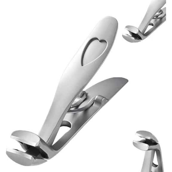 2024 Cumuul Clipmaster Pro, Sherum Nail Clipper for Seniors, Ergonomic Angled Head Senior Toenail Clipper, Large Angled Head