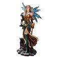 thumbnail image 6 of Ebros Gift 4.5' Moon Spell Caster Fairy with Owl Cat & Solar LED Lantern Garden Statues, Decorative, 6 of 10