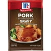 McCormick No Artificial Flavors Pork Gravy Seasoning Mix, 0.87 oz Envelope