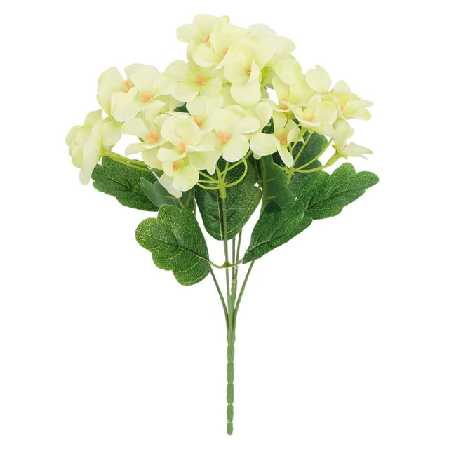Artificial Flower Artificial Hydrangea Flowers Bouquets Hydrangea for Home Table Centerpieces Wedding Decor Festival Bouquets Artificial Rose Bouquet Silk Flower Arrangement Home Decor Flowers Fake R