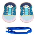 thumbnail image 1 of Juguetes Educativos Sunnimix Montessori de Roscado para niños pequeños Zapatos azul, 1 of 8