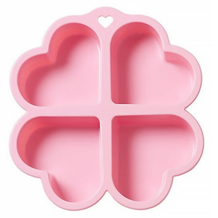 

1Pc Baking Molds Heart Shape Silicone Cake Molds Muffin Cakes Baking Tools