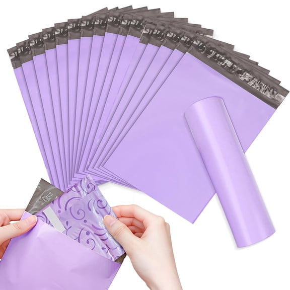 Sanitary Napkin Disposal Bags, 100 Pcs Feminine Sanitary Napkin Storage Bag, Sealed Opaque for Privacy, Block Odors (Purple)