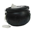 thumbnail image 4 of Abbracc Witch Cauldron Halloween Gift Scary Spooky Candy Bowl for Shop Table Kitchen S with 3m Light, 4 of 9