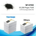 thumbnail image 3 of 147X Black Toner Cartridge 1-Pack with Chip Compatible Replacement for HP 147X 147A W1470X W1470A for HP Laserjet Enterprise M610n M611dn M611x M612dn M612x MFP M634h M635fht Printer High Yield Ink, 3 of 9