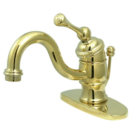 UPC 663370014512 product image for Kingston Brass KB3402BL Victorian 4  Centerset Single Handle Bathroom Faucet  Po | upcitemdb.com