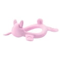 thumbnail image 2 of Pigeon - Rabbit Silicone Teether for Sipping (Pink), 2 of 4