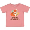 thumbnail image 3 of Inktastic Meme Loves Me Gift Fox Boys or Girls Baby T-Shirt, 3 of 5