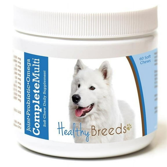Healthy Breeds 192959008920 Samoyed all in one Multivitamin Soft Chew - 60 Count