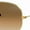 Gold/Crystal Brown Gradient 58mm, variant on Ray-Ban Unisex RB3025 Classic Aviator Sunglasses, 58mm
