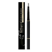 Hauiodp Double Headed Eyebrow Pencil Thrush Combing Is Not To And The Eyebrow Shape Is Three Dimensional And Comfortable To Make Up At Any Time.
