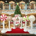 thumbnail image 7 of Inflatable Candy Cane Christmas Lollipop Decor 47.2 Inch PVC Outdoor Indoor Party Decoration Festive Photo Prop for Yard Home Store, 7 of 7