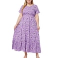 thumbnail image 5 of Vestido Corto de Verano con Cuello en V Perla Sobredimensionada Bordada, Dama de Honor Casual Y Vestido de Verano de las Mujeres, 5 of 5