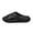 Black, variant on Willtoo Mens Shower Shoes Open Toe Non Slip Slides Comfy Hollow Drain Slip on Sandals Lightweight Soft Sole Home Slippers