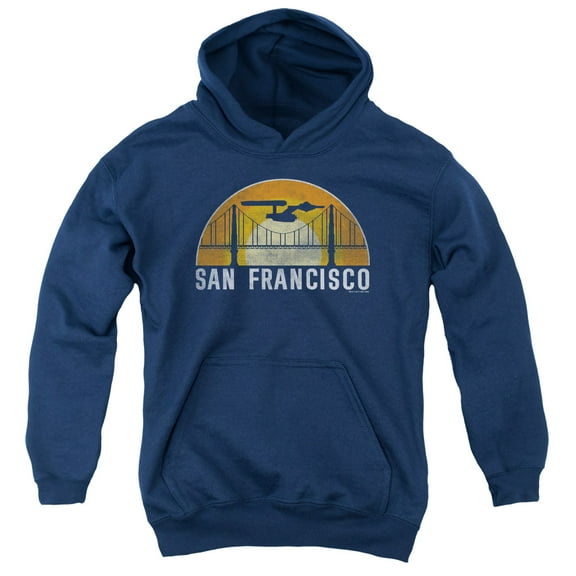 Star Trek - San Francisco Trek - Youth Hooded Sweatshirt - X-Large