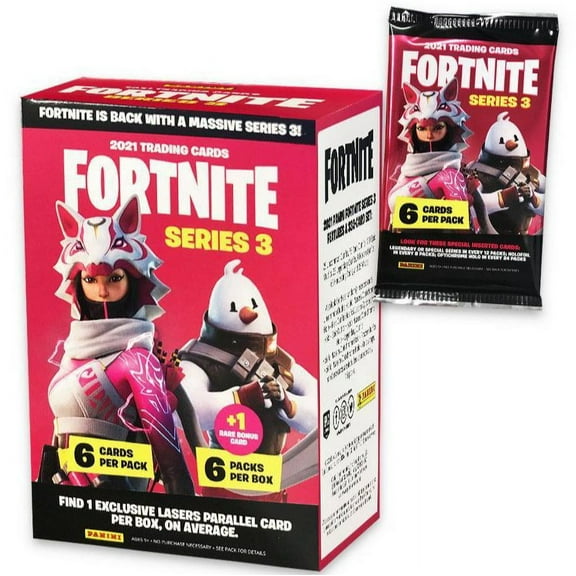 2021 Panini Fortnite Series 3 Trading Cards Blaster Box