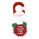 thumbnail image 5 of Adornos navideños para puerta, adornos navideños para puerta, adornos de madera para fiestas navideñas. Papá Noel, 5 of 9