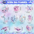 thumbnail image 2 of Mermaid Birthday Decorations,40Pcs Ocean Mermaid Decor Mermaid Party Decorations, Beach Ocean Theme Under The Sea Party Decorations Girls Birthday Summer Baby Shower Supplies, 2 of 15