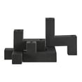 thumbnail image 4 of Danya B. Contemporary Black Metal 2-Piece Stacking Candelabra Taper Candle Holder Set, 4 of 10
