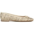 thumbnail image 2 of Franco Sarto Women's Abigail Ballet Flat Multi Beige Fabric 8.5W, 2 of 5