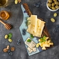 thumbnail image 5 of Desert Cutting Board, Monument Valley View from John Fords Point Merritt Butte Sandstone Image, Decorative Tempered Glass Cutting and Serving Board, Wine Bottle Shape, , by Ambesonne, 5 of 5