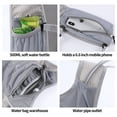 thumbnail image 2 of Running Vest Women Men Adjustable Running Hydration Vest 1.5L Water Bladder Lightweight Reflective Hydration Backpack for Marathon Jogging, 2 of 6