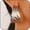 Silver1, variant on Hoop Earrings for Women Wide Hoop Earrings Large Big Flat Huggie Hoops Earrings Trendy Chunky Hoops Earrings Statement Earrings Jewelry for Women