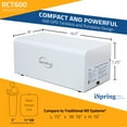 thumbnail image 6 of iSpring RCT600 Tankless High Output Versatile Portable Countertop Reverse Osmosis Water Filter System, 600 GPD RO Membrane, Fits Most Standard Faucet, 6 of 6