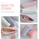 thumbnail image 3 of SHOWERORO 2Ud Bolsa Organizadora De Maquillaje Rosa Gran Capacidad Con Cierre Resistente Para Viaje Y Uso Diario, 3 of 7