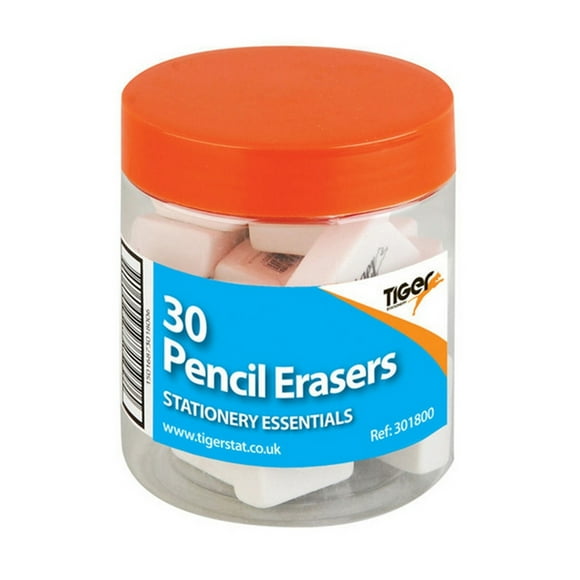 Tiger Stationery Pencil Erasers