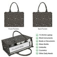 thumbnail image 2 of Large Capacity Tote Bag,Brown Star Moon Constellation Pattern Handbag Fashion Luxury Tote Bag,15.7"x13"x 5.1" Inches,Laptop Compatible, 2 of 6