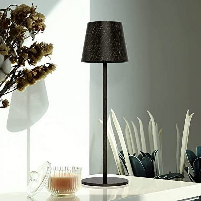 Waterproof Lamp Cordless Rechargeable Outdoor Table Lamps, Battery