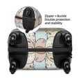 thumbnail image 4 of Lsque Lovely Bear Printed Luggage Cover, Travel Luggage Protector,Scratch and Dirt Resistant, Fits 18-32 Inch Luggage - Large, 4 of 9