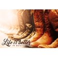 thumbnail image 5 of Land of Little Horses, Cowboy Boots, Lantern Press, Premium Playing Cards, 52 Card Deck with Jokers, USA Made, 5 of 5