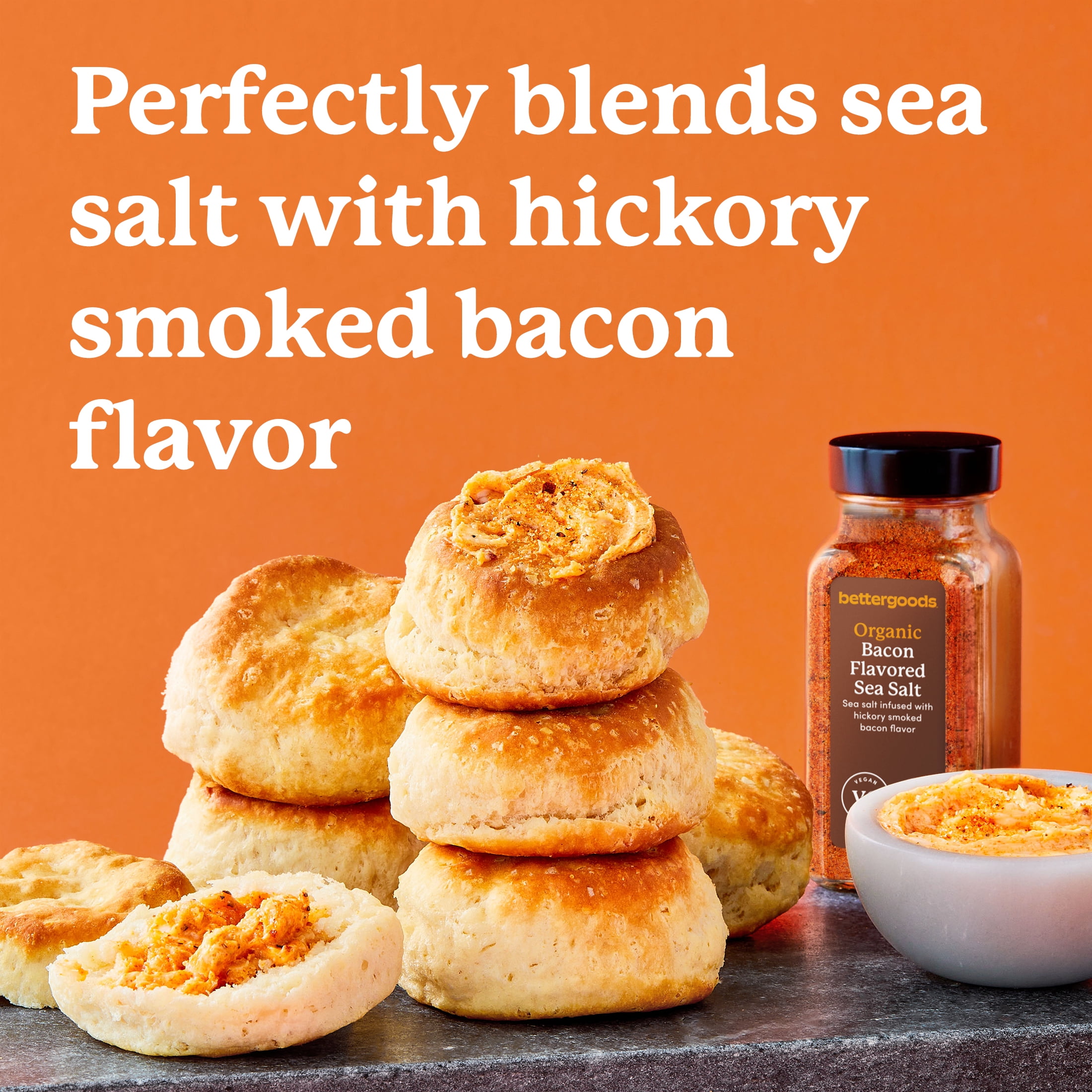 bettergoods Organic Bacon Flavored Sea Salt, 5.3 oz