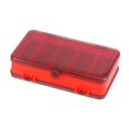 thumbnail image 2 of Caja de aparejos de pesca Estuche de cebo de pesca Caja de almacenamiento multifuncional de doble cara Rojo, 2 of 9