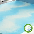 thumbnail image 3 of Crown Comfort Swirl Gel AeroBreeze Cooling Air Flow Memory Foam Mattress Topper, Multiple Sizes Full - 3 Inch, 3 of 5