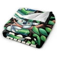 thumbnail image 4 of Koala Blanket for Boys Girls, Cute Koala Themed Design Printed Throw Blankets for Kids Lap, Chair Sofa, Warm Soft Cozy Blanket, 40"x 50", 4 of 6