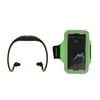 PPG Headset and Sport Armband in Green
