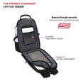 thumbnail image 5 of SWISSGEAR ScanSmart TSA 17 Laptop Backpack in Black & White, for Business, Travel, College, Everyday, 5 of 8