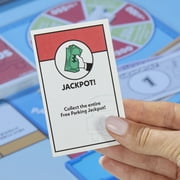 Monopoly Free Parking Jackpot EXPANSION, Add to Classic Monopoly Game for Kids Ages 8 and up, 40 Mins