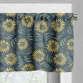 thumbnail image 5 of Ambesonne Floral Valance & Curtain, Fresh Green Foliage Leaves, 55"x36", Multicolor, 5 of 6