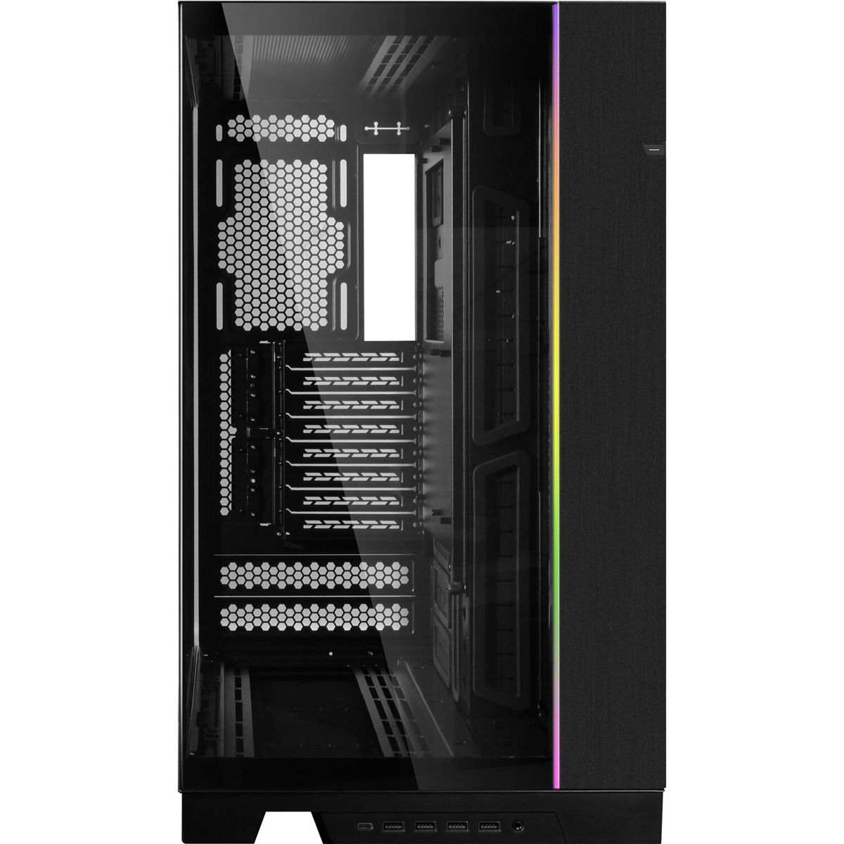Lian-Li Dynamic XL ROG Certificated, E-ATX, ATX Full Tower Gaming Computer Case, Black