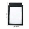 SHISUYAN Large A4 Handheld Magnifying Glass for Reading Small Prints