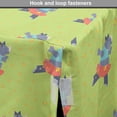 thumbnail image 4 of Cartoon Dog Crate Cover, Funny Animal Dancing in Tutu Ballerina Zoo Design, Easy to Use Pet Kennel Cover Small Dogs Puppies Kittens, 7 Sizes, Pale Green and Multicolor, by Ambesonne, 4 of 6